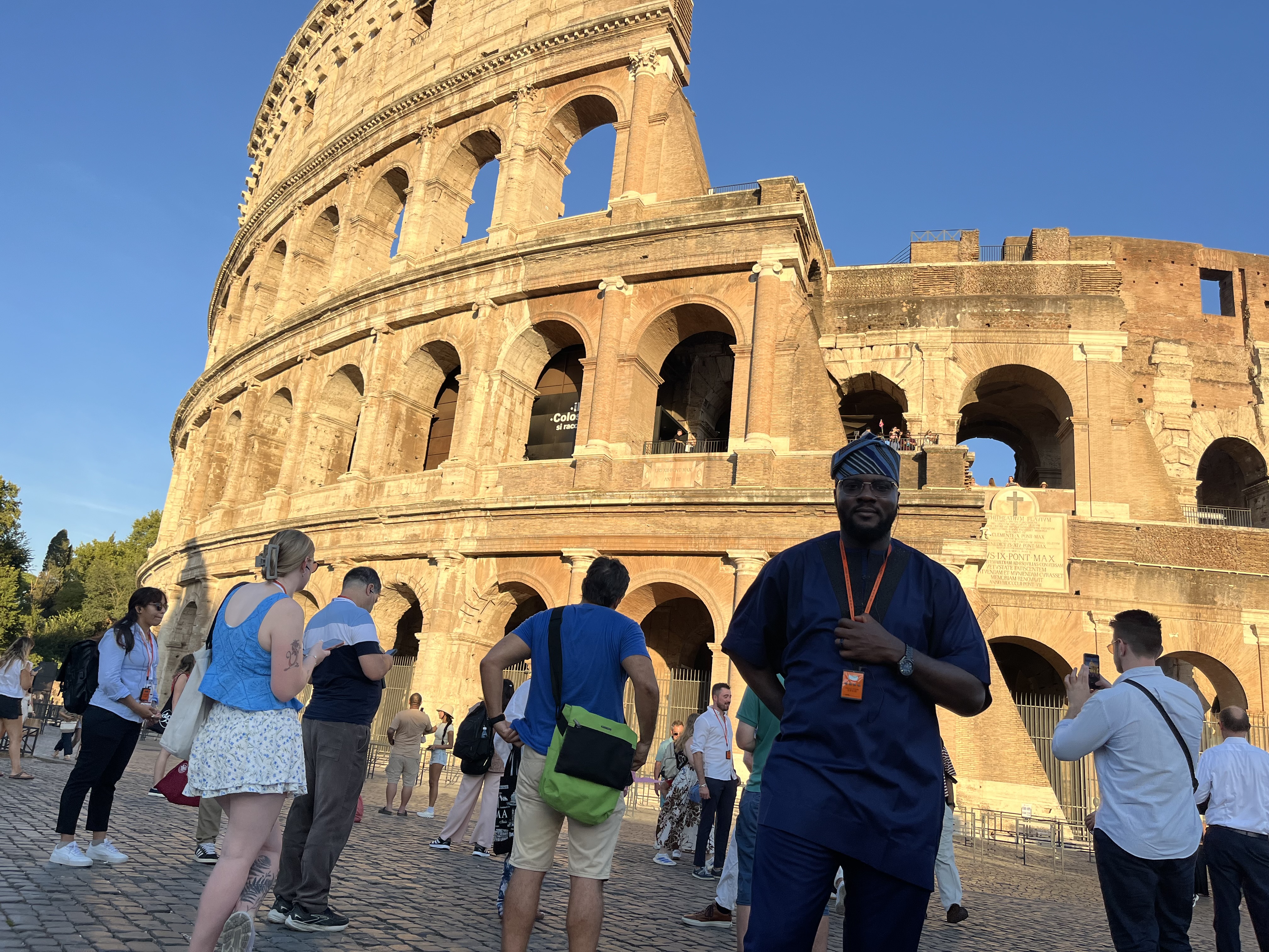 At the Colosseum, Rome, Italy (2026)